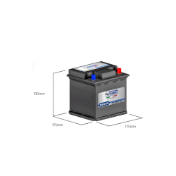 BATTERIE 40 AH WÜRFEL (EX...