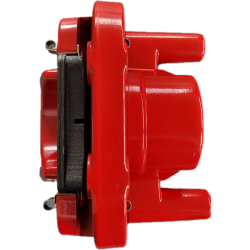 ROTER BREMSSATTEL VORNE...