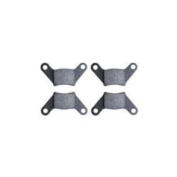 REAR BRAKE PADS SET 4 PCS
