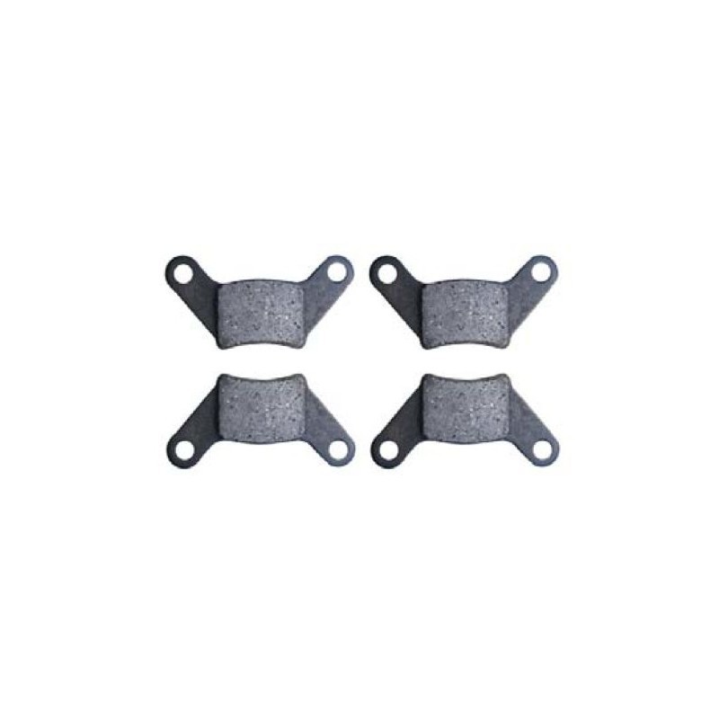 REAR BRAKE PADS SET 4 PCS