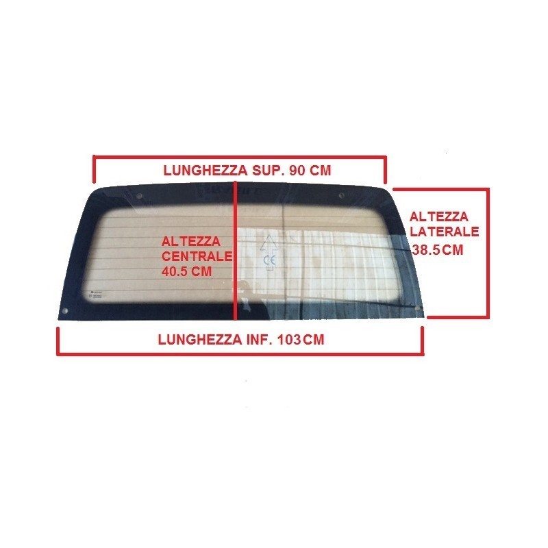 HECKFENSTER VIRGO 1/2/3 MIT HEIZUNG