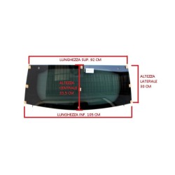 HECKFENSTER HEIZBAR GETÖNT