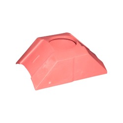 ROTER KUNSTSTOFFBLOCK