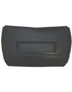 Rear door and rear door interior panel
